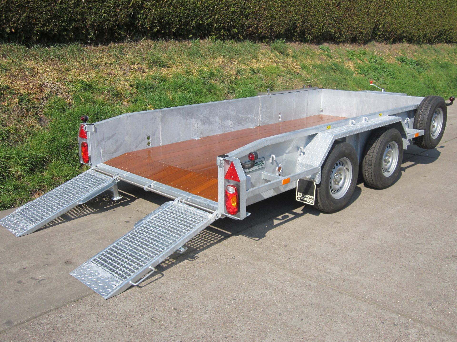 tandem met rooster kleppen ra