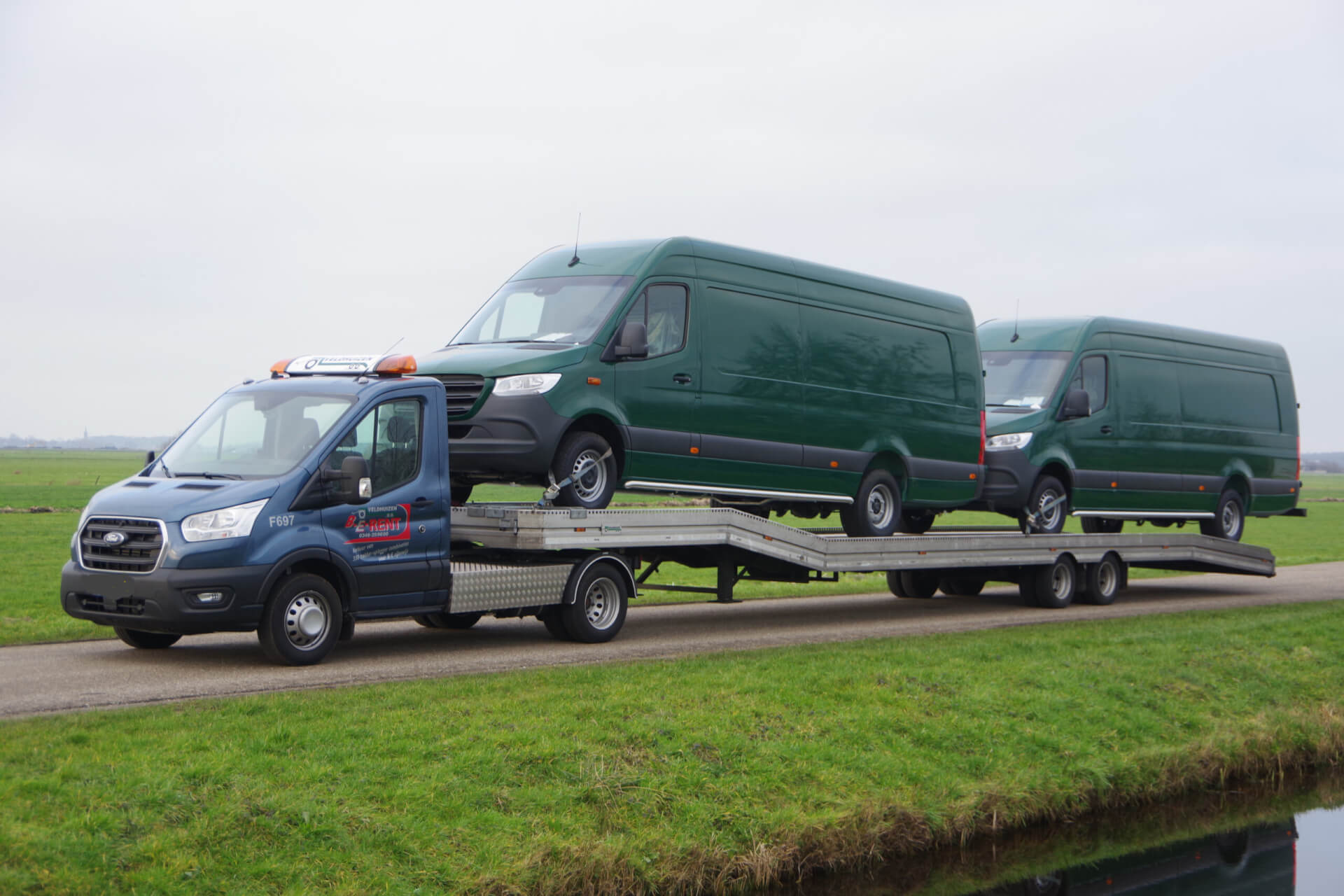 Transit 170-35 A10 met 13,6m 2x 416 lv 2 gw