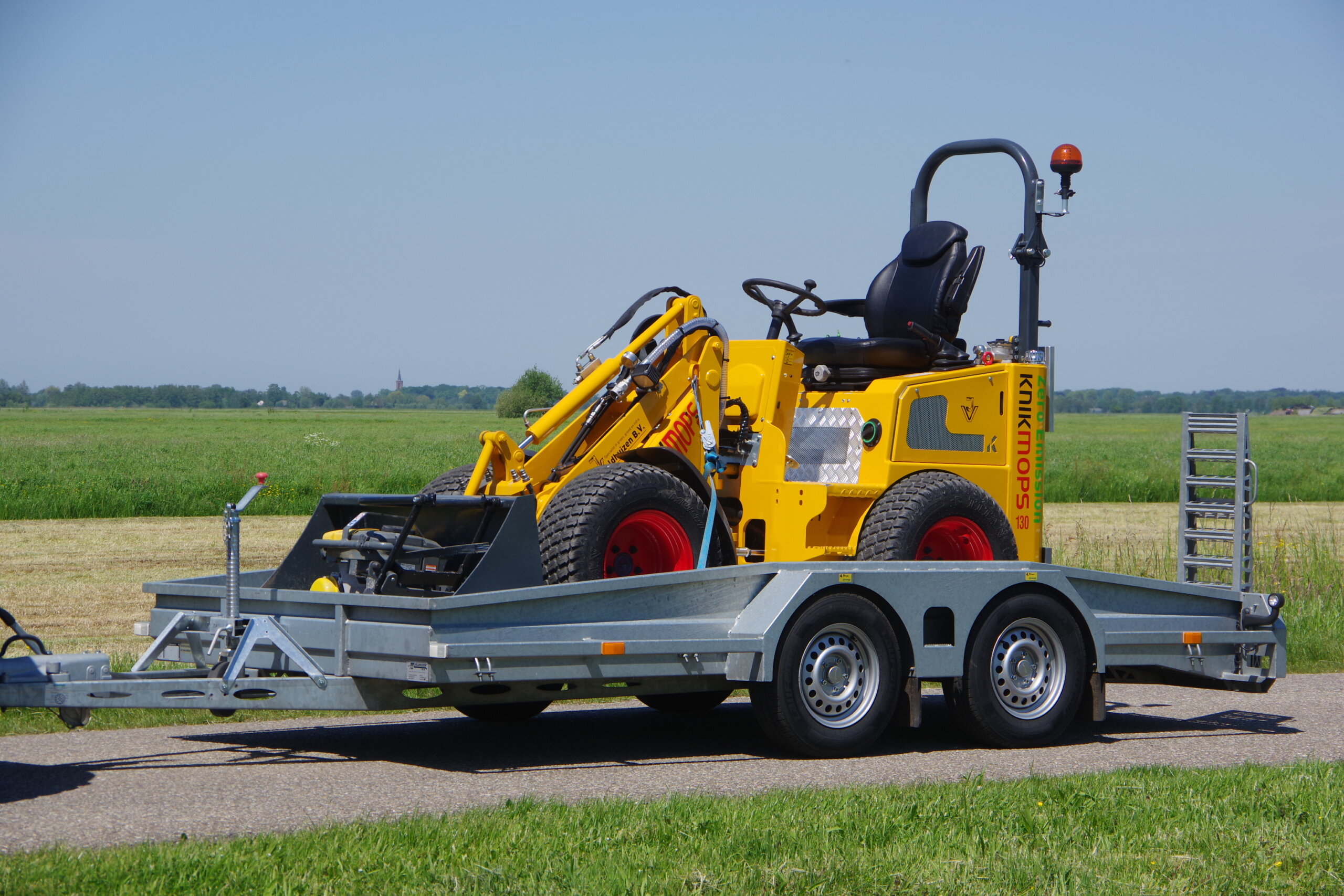 VELDHUIZEN 3.100 kg dieplader +Knimops electric lv