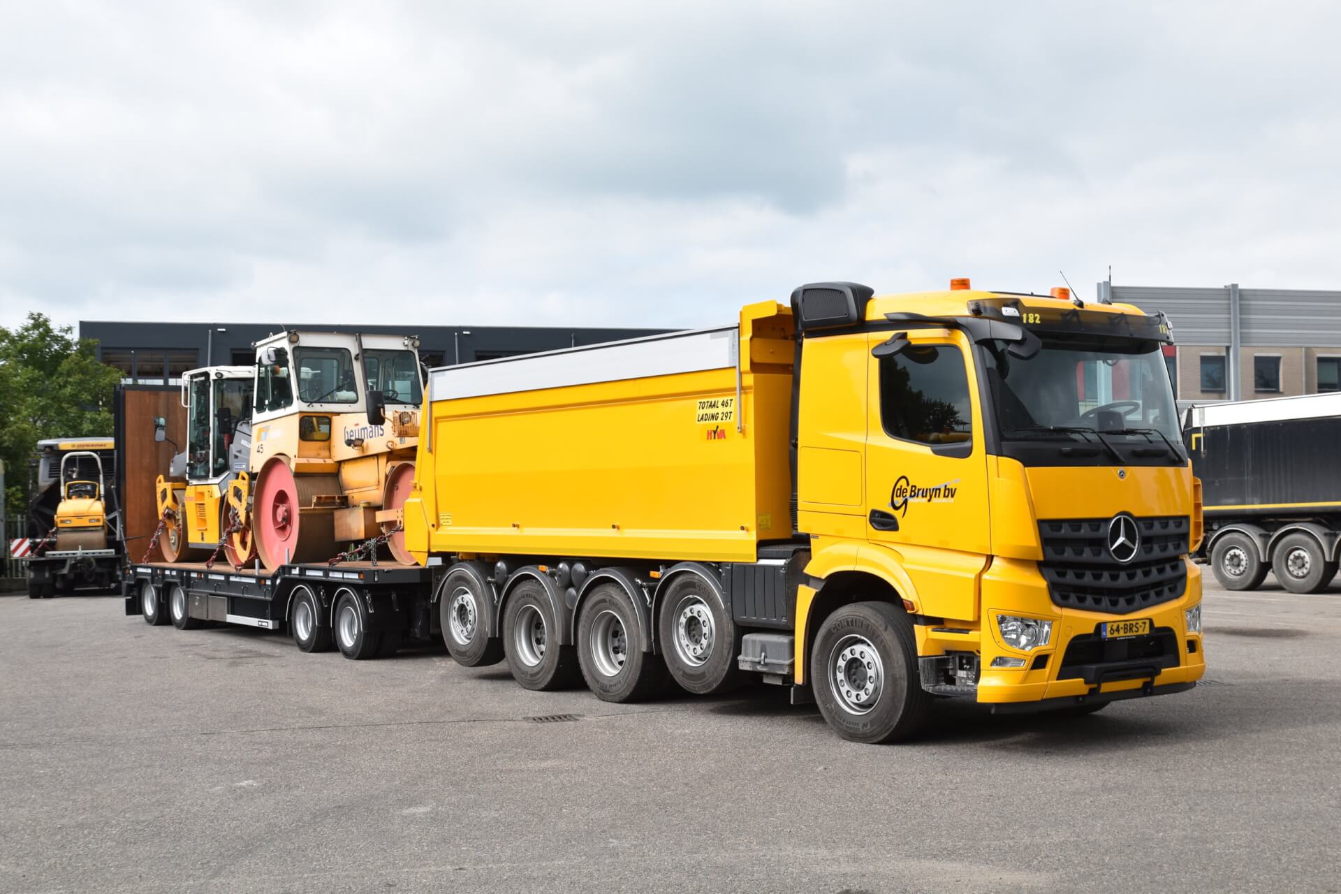 Veldhuizen-Mercedes Quadro 10x4 Dieplader rv 3