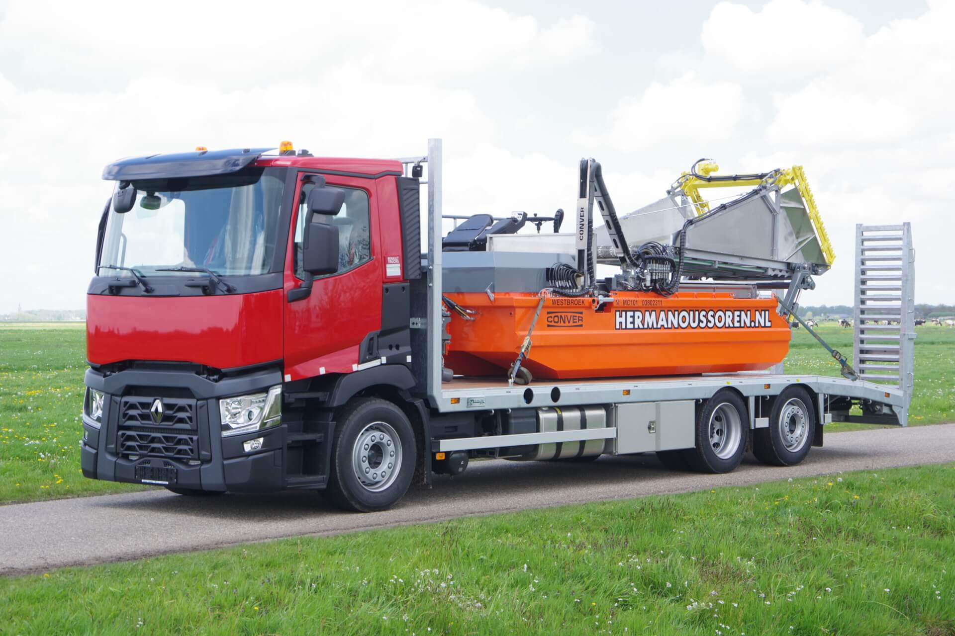 VELDHUIZEN-RENAULT-Oprijwagen CONVER lv