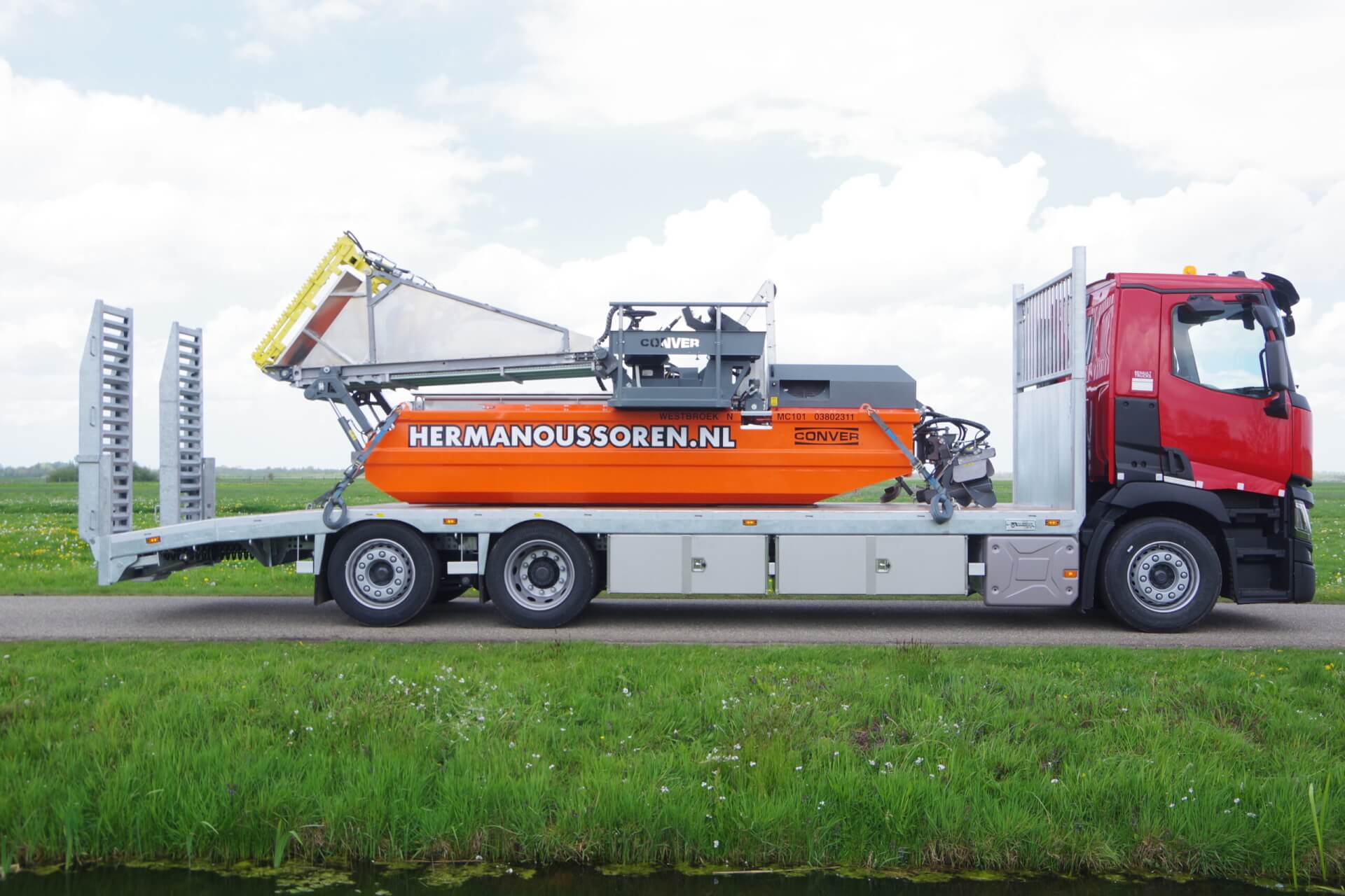 VELDHUIZEN-RENAULT-Oprijwagen CONVER rz